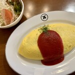 洋食喫茶かまた - オムライス　¥950