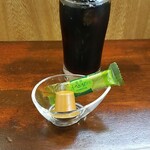 キッチン ブルー グローブ - アフターコーヒー