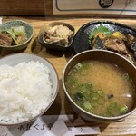 あなぐま亭 - 鯖のカレー蒲焼き定食