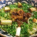 牛すじネギうどん　730円