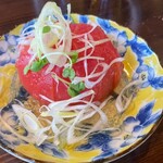 GURUNAVI FOODHALL WYE - 夏トマトの冷やしおでん580円(税込)