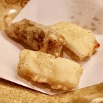 花いち - あおりいかと干いも天ぷら