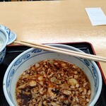 桐生庵 - そばを食べきった残りの汁