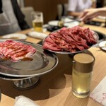 和牛放題の殿堂 秋葉原 肉屋横丁 焼肉 - 