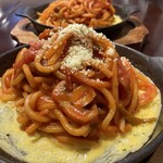 グランカフェF - 鉄板ナポリタン