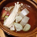 覚弥別墅  - 夏野菜の潮仕立て