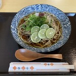 江戸蕎麦 一輪草 - すだちおろし蕎麦
