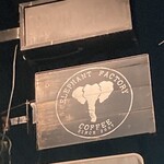ELEPHANT FACTORY COFFEE - お店の看板に最初気づかず