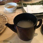 蕎房 猪口屋 - 13/09/30 そば湯