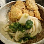 讃岐うどん 白庵 - 生醤油とり天