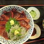 魚がし　魚膳 - 南鮪しらす丼　680円　