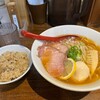 Kaida Shira Xamen Tora Take - 【期間限定】伊勢海老と蛤の冷やしらぁ麺¥1220＋あさり出汁の炊き込みご飯（小）¥150