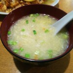 中国家庭料理 大福元 - 付属の湯