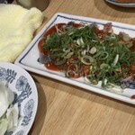 松よし - キャベツと生センマイ