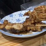 松よし - 上ミノ(牛ホルモン串焼き)