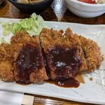 カドヤ食堂 - ロースカツ　　←ランチ