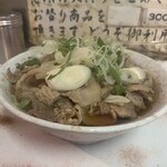 南天 - 肉そば全貌