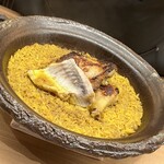 美会 - ビリヤニ。甘鯛と地鶏です