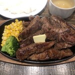 ステーキ＆ハンバーグ専門店 肉の村山 - 400g