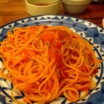 가이쇼쿠야 쿠지라 키타나카구스쿠텐 키타나카구스쿠점 - アラビアータスパゲッティ