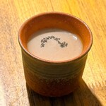 のぼり窯カフェ - ほうじ茶プリン