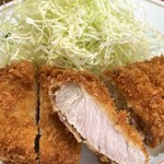 とんかつ石亭 八幡茶屋 - ロースカツ定食