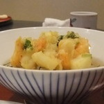 天ぷら わかやま - 2013年8月　天茶　海老、小柱