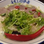 seiammensoushintouki - 2023.08・羊肉烩麺 1280円 + 大盛 150円