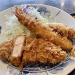 Tonshou - 海老ひれロース定食