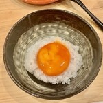 川田 - 2023.7.  卵黄の醤油漬け