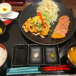 国産牛かつ 鶏南蛮 よし川 - 