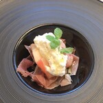 Calore - 岡山県桃とストラッチャテーラ　フランス産12ヶ月熟成生