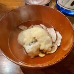 九〇萬 - 大分 鱧 天ぷら、ブータン 松茸 お椀