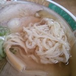 麺龍 - ハーフ&ハーフ大盛♪麺アップ♪