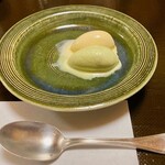 あさば - アイスクリーム はちみつ 万願寺とうがらし