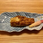 あさば - 穴子黒米すし