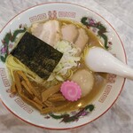 麺や二代目 夜来香 - 【限定麺】特製 豚骨と魚介の中華ソバ：１０００円（税込）【２０２３年８月撮影】