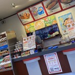ほっともっと - ホットモットｻﾝの店内⇒カウンターの上にも のり弁人気Ｎｏ．1って載ってるよ〜 