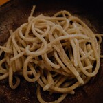 蕎麦おさめ - 粗挽きそば