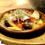Kodawarimon Ikka - 彩りある蛸と夏野菜のアヒージョ