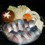 Taishuuryouri Kogane - ◆地物サバスキヤキ…780円　サバの旨みと野菜の旨みがマッチしてボリュームもあります。（１０月～３月頃）