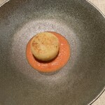 ドゥ・クルール - ニョッキ風生地のクエの身包み