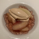 ドゥ・クルール - 桃のコンフォートとアールグレイのアイス？だったかな？笑