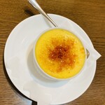ボンカフェ ボンジョルノ - セットのデザート「クリームブリュレ」♫