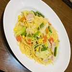 ボンカフェ ボンジョルノ - 「野菜いろいろペイザーナ」850円税抜き♫