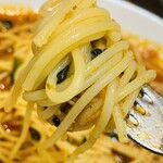 ボンカフェ ボンジョルノ - トンノバジリコ巻き巻き♫