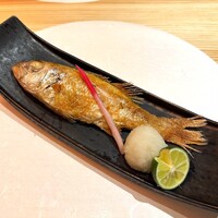 のどぐろ専門店 赤坂 かなめ - のどぐろの塩焼き