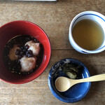 むらかみ - そばぜんざい　410円