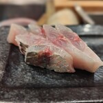 Sushi Kou - 鯵のお刺身（半人前