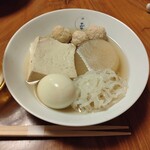 おでん一平 - 団子大根とうふ糸こん玉子